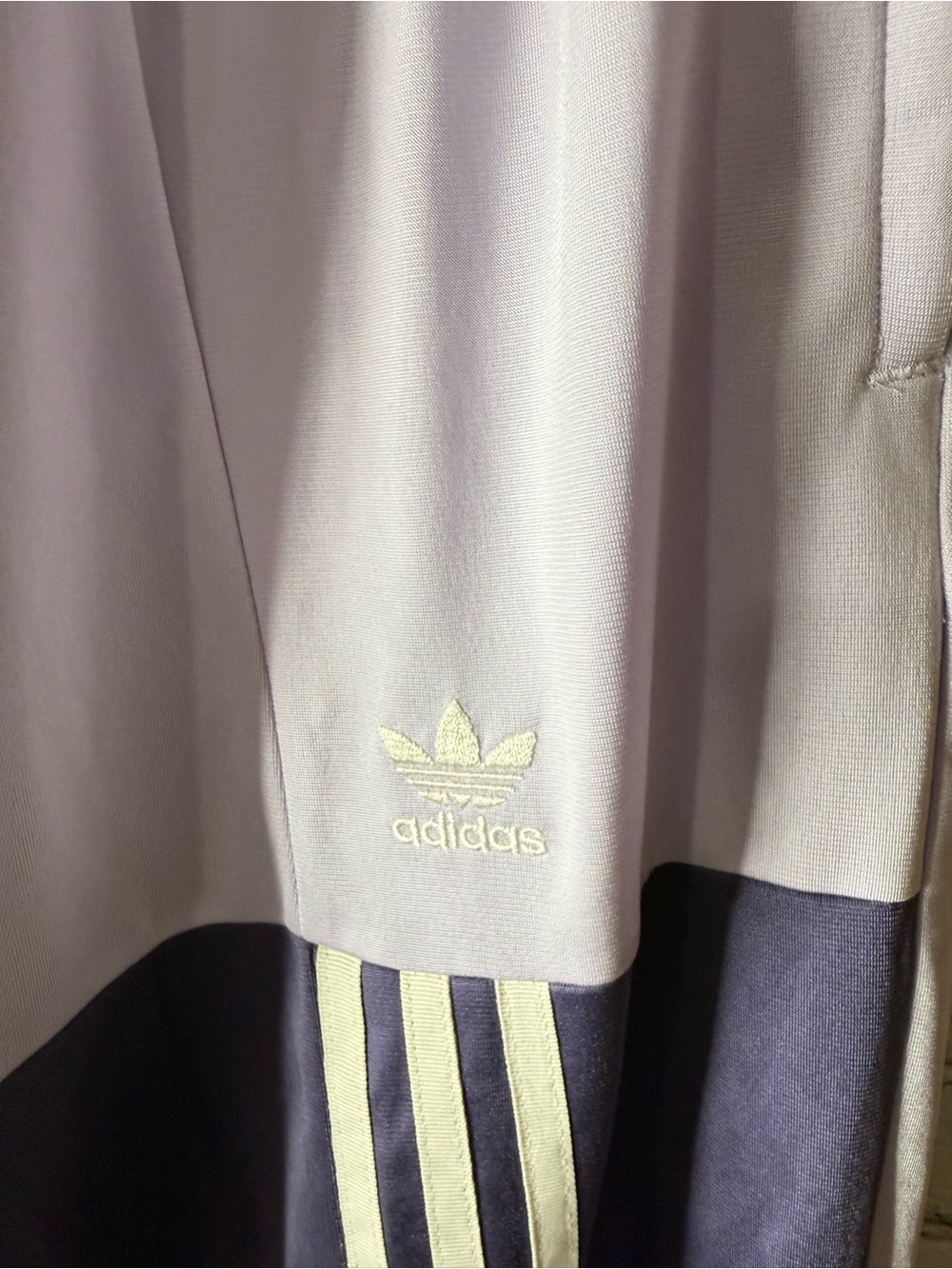 Women’s adidas originals track pants Danielle Cathari patchwork tech purple - Picture 15 of 15